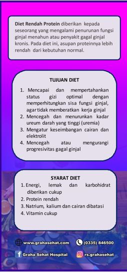 DIET RENDAH PROTEIN