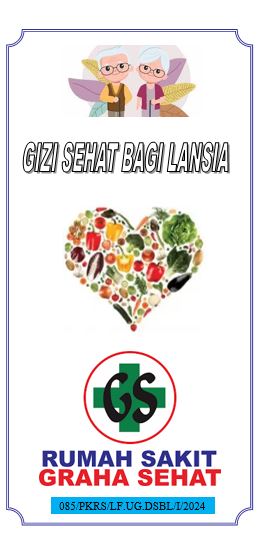 DIET SEHAT BAGI LANSIA