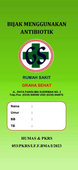 BIJAK MENGGUNAKAN ANTIBIOTIK