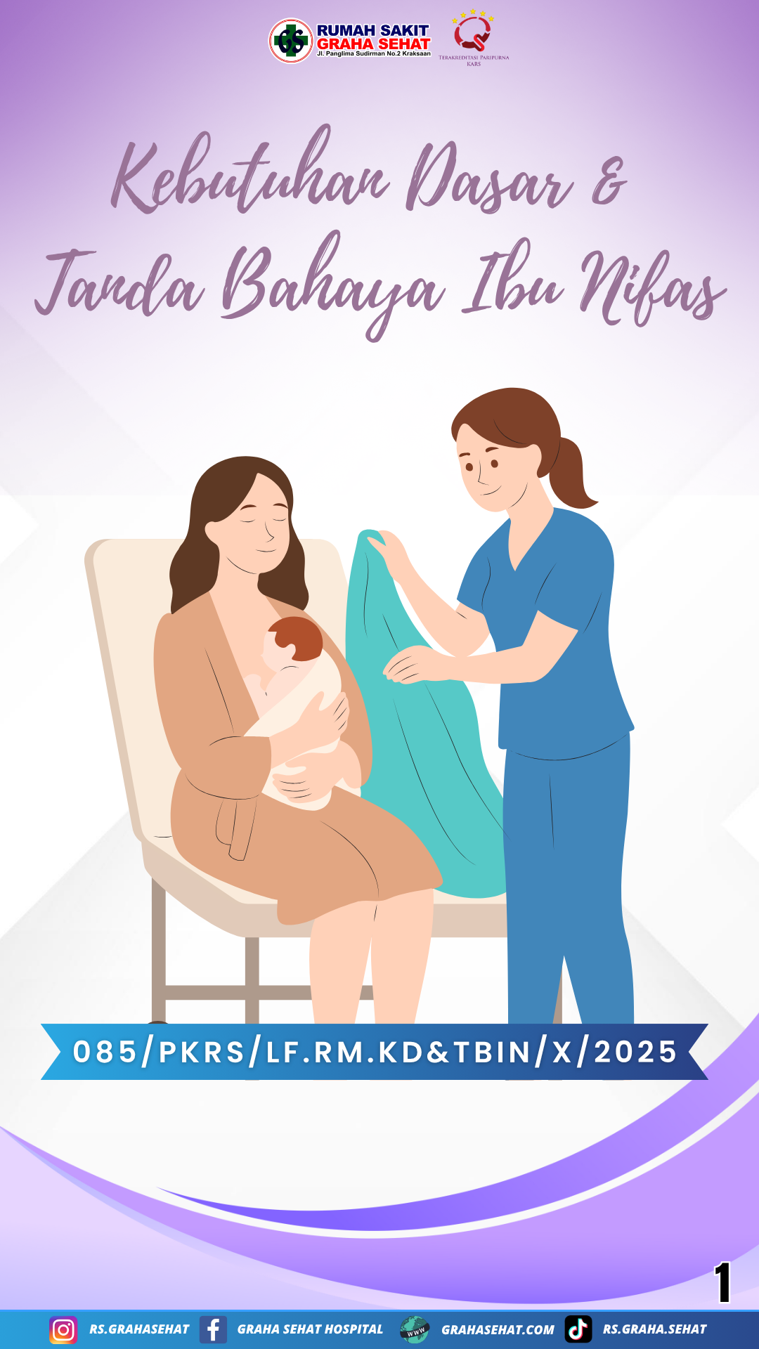 KEBUTUHAN DASAR & TANDA BAHAYA IBU NIFAS